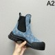 LOUIS VUITTON 2024FW Women's Boots Chic Colors