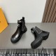 LOUIS VUITTON 2024FW Women's Boots Chic Colors