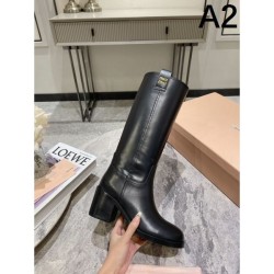 MIU MIU 2024FW Women's Boots New Arrival for Autumn/Winter