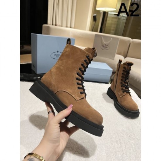 PRADA Prada 2024FW Women's Boots New limited edition is gaining popularity