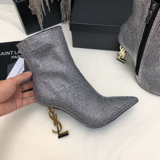 YSL Yves Saint Laurent 2024FW Women's Boots First come, first served