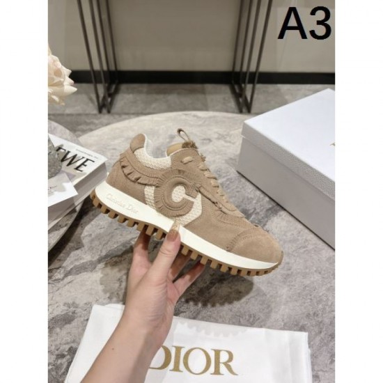 DIOR Dior 2024FW Women's Sneakers Fans flock to the new winter edition