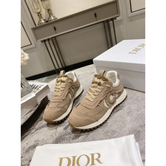 DIOR Dior 2024FW Women's Sneakers Fans flock to the new winter edition