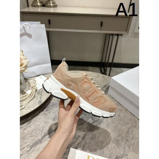 DIOR 2024FW Women's Sneakers Used by celebrities and celebrities