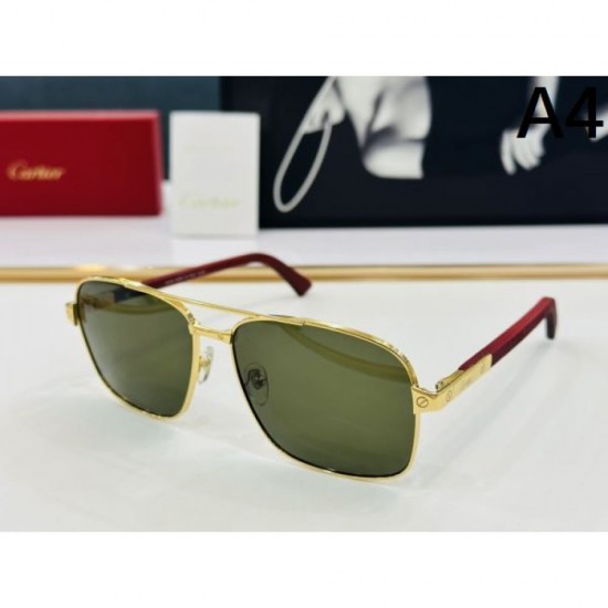 2024FW Sunglasses CARTIER A coveted brand that makes you feel good