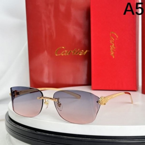 2024FW Sunglasses CARTIER Cartier Popular brand this season too