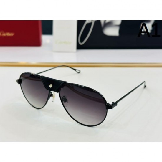 2024FW Sunglasses CARTIER Cartier Item with perfect presence