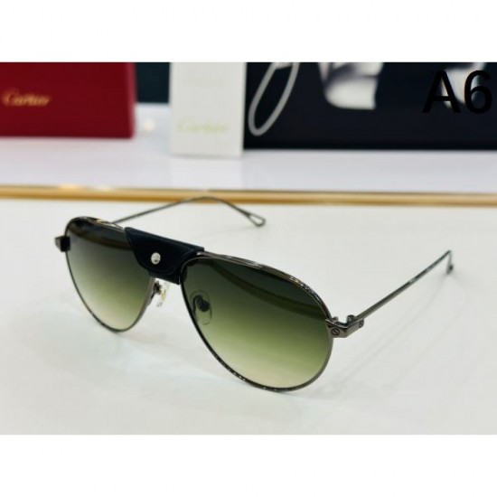 2024FW Sunglasses CARTIER Cartier Item with perfect presence